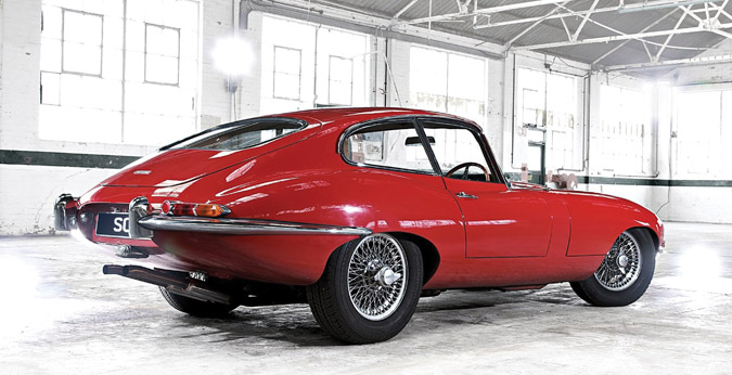 The Jaguar EType is a British automotive classic manufactured between 1961